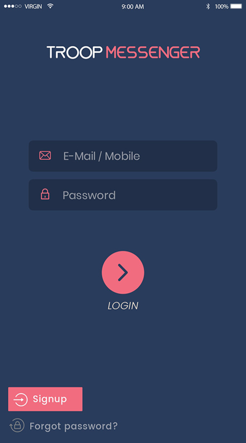 TROOP MESSENGER screenshot 1