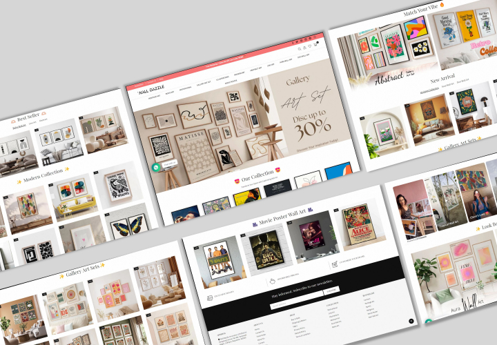 Dazzle Your Walls: Wall Frames by Wall Dazzle screenshot 1