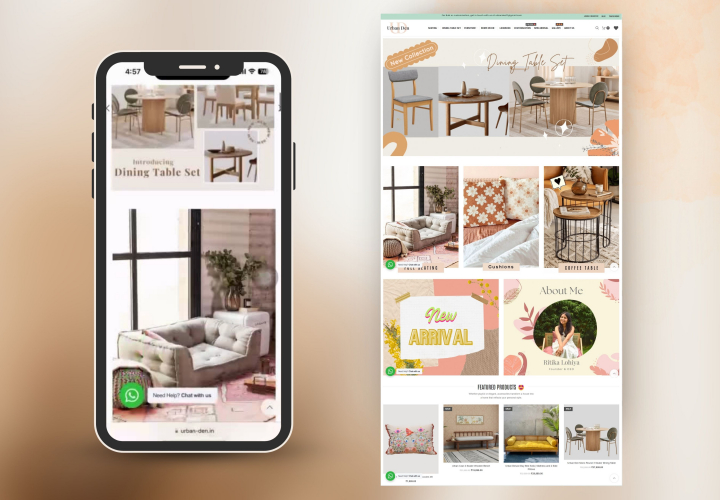 Urban Den - A Furniture Brand screenshot 1