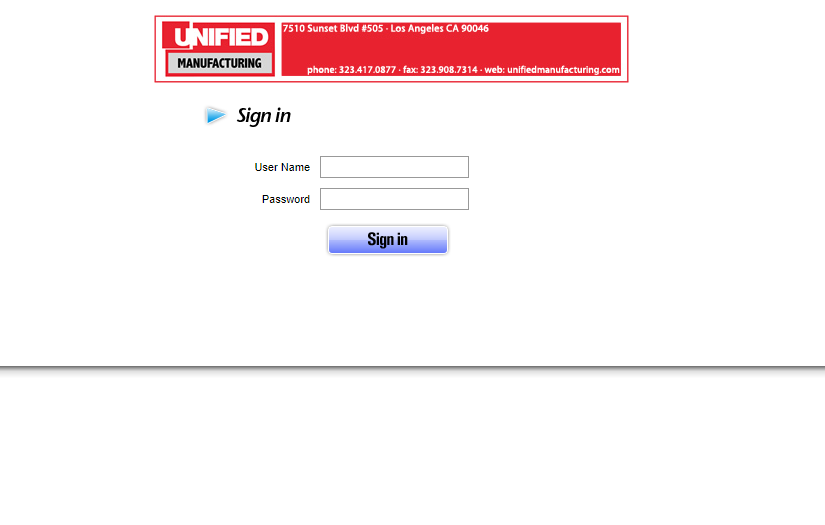 Unified Manufacturing - CRM screenshot 1