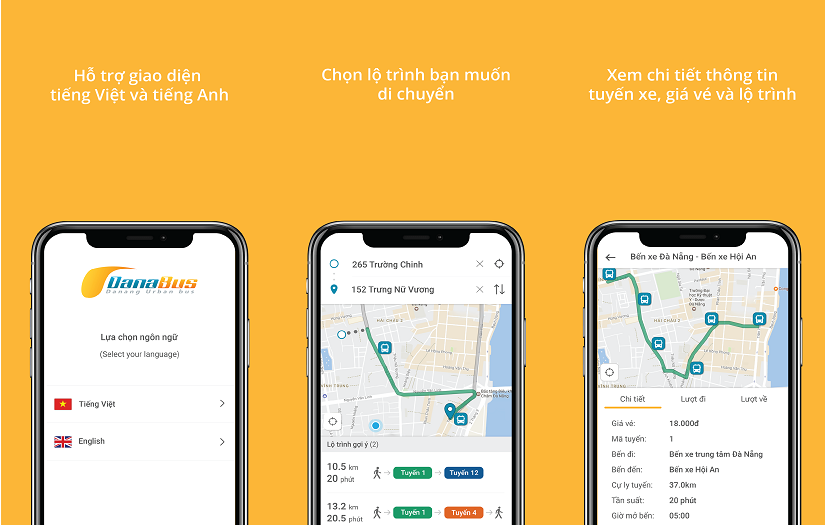Danabus Mobile App screenshot 1
