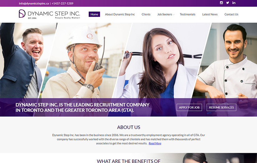Dynamic Step Inc screenshot 2