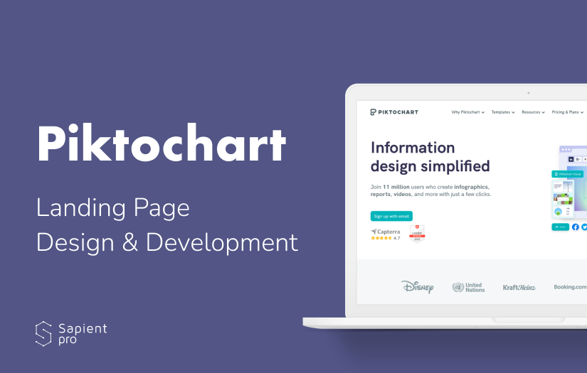 Piktochart – Landing Page Creation screenshot 1