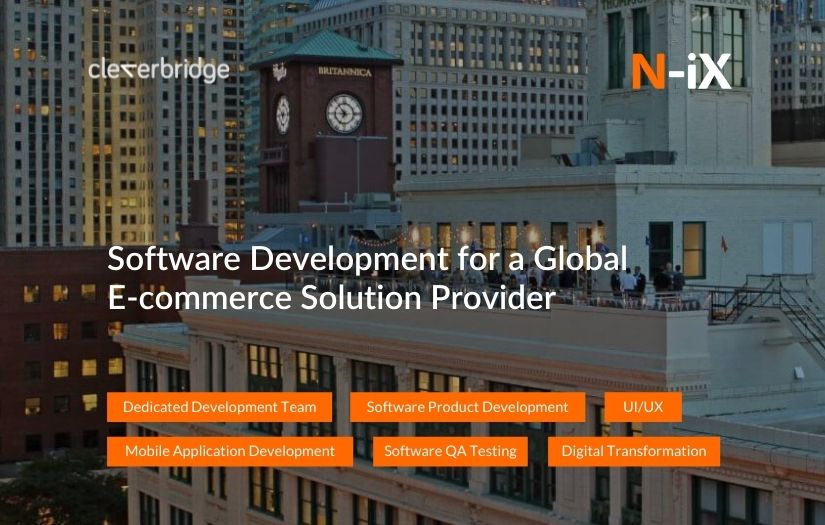 Software Development for a Global E-commerce Solution Provider screenshot 1