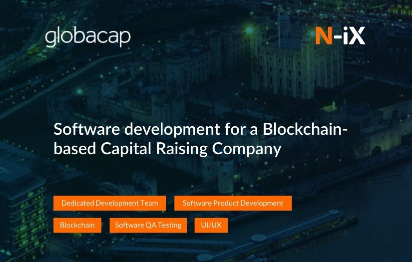 Software development for a Blockchain-based Capital Raising Company screenshot 1