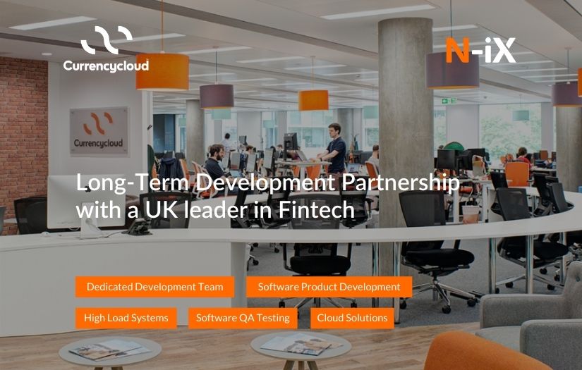 Long-Term Development Partnership with a UK leader in Fintech screenshot 1