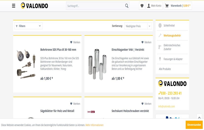 Valondo screenshot 1