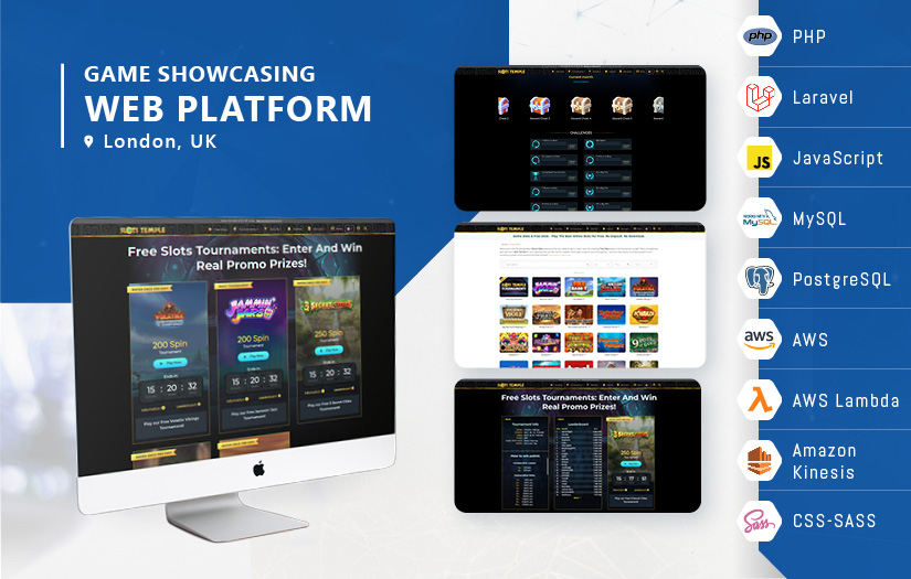 Game Showcasing Web Platform - London, UK screenshot 1