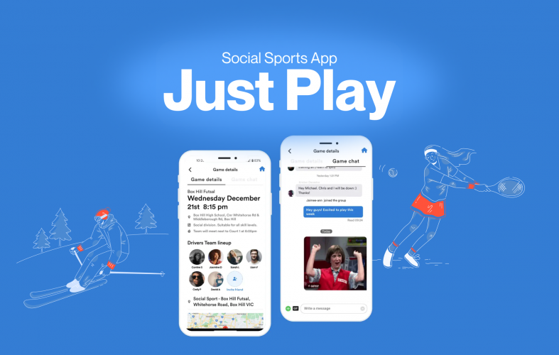 Just Play - Social Sports App screenshot 1