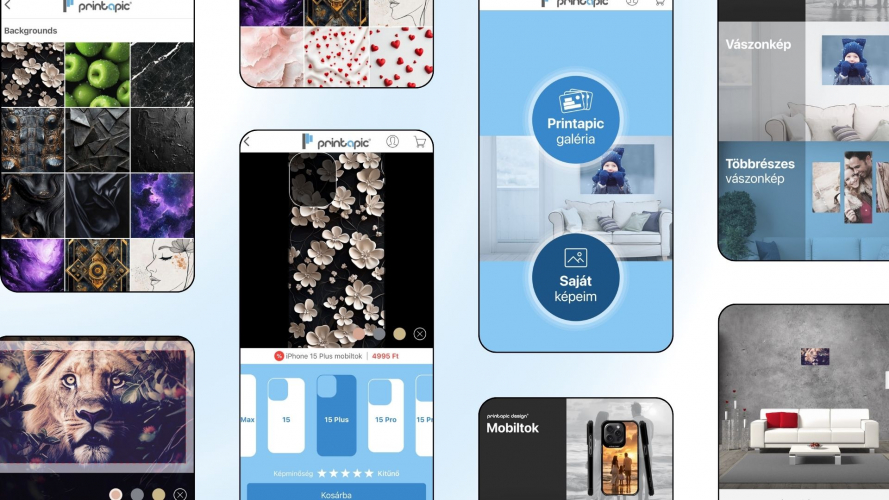 Printapic, Custom Canvas Print Design App screenshot 1