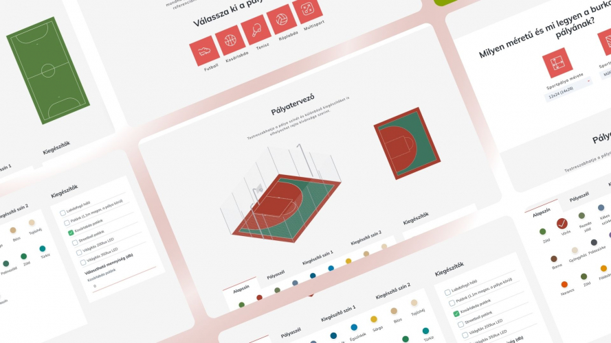 Rekortan – Web-Based Sports Court Planner screenshot 1
