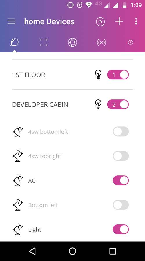 IoT - Vibe Smart Home Automation Solution screenshot 1