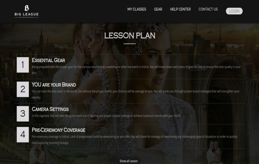 Big League Workshops screenshot 1