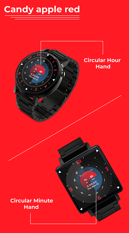 Krono Premium Watchfaces for Android Wear smartwatches screenshot 3