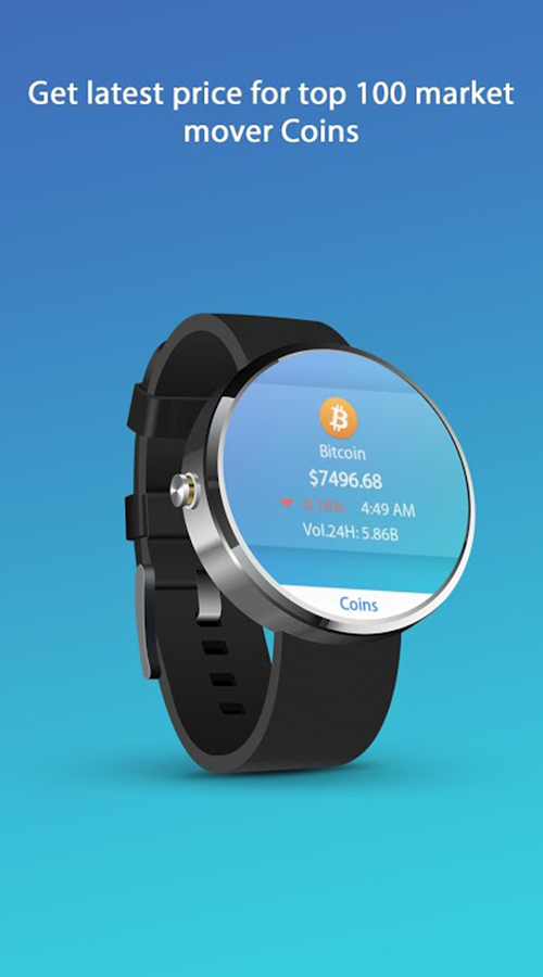 Coin Control - Cryptocurrency live tracking Smart Wear screenshot 3