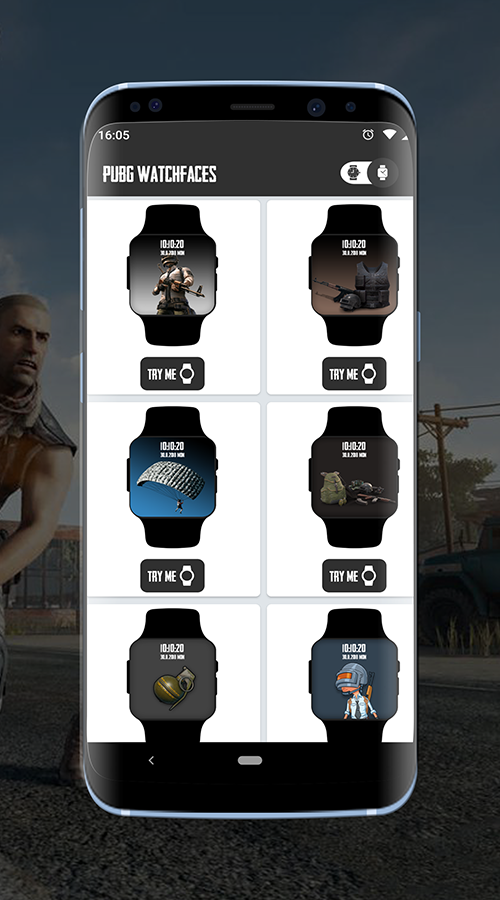 Watchfaces for PUBG - Android Wear OS screenshot 2