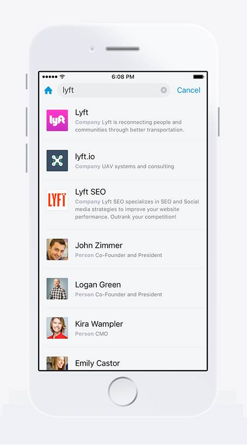 Crunchbase screenshot 1