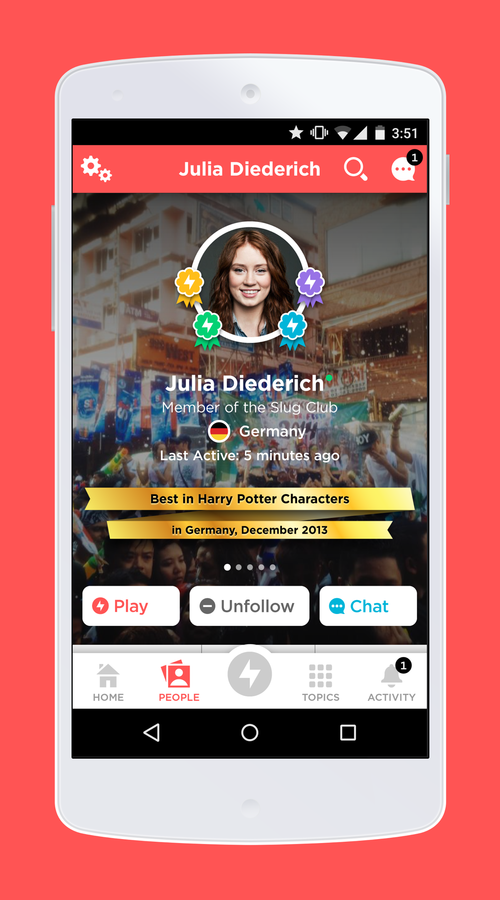 QuizUp screenshot 2