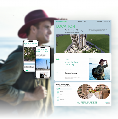 Mac-Lay Condominium Website Development screenshot 1