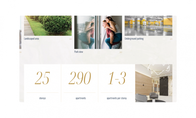 1 Eseninas street condo website screenshot 2