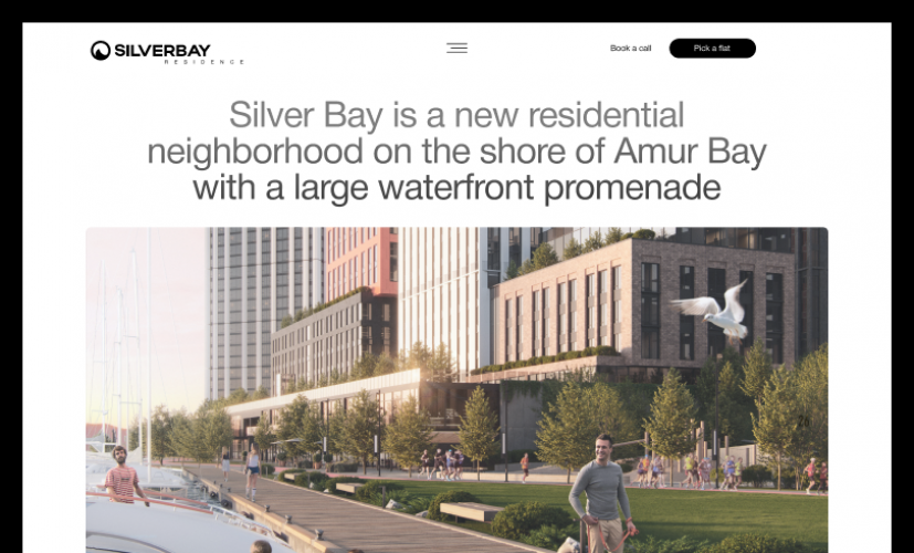 Silver Bay Condominium Website Development screenshot 1