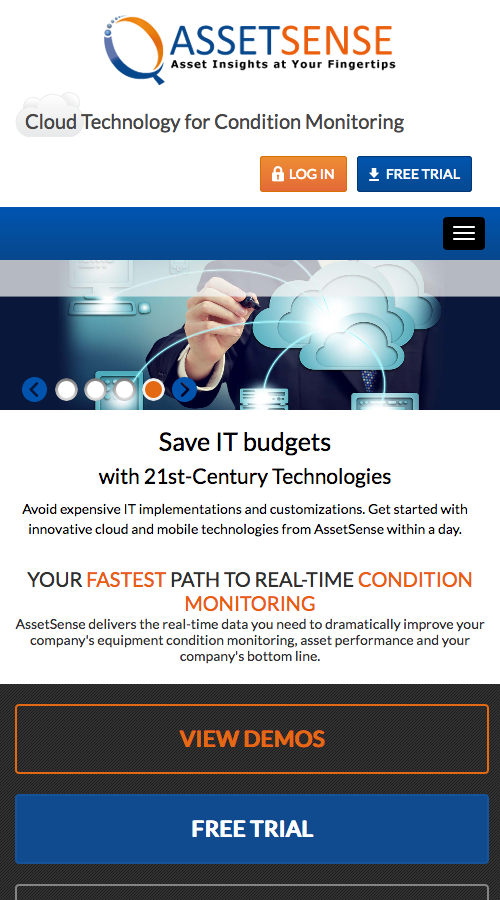 Equipment condition monitoring solutions for energy screenshot 3