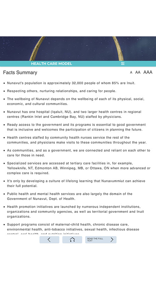 Health Nunavut screenshot 2