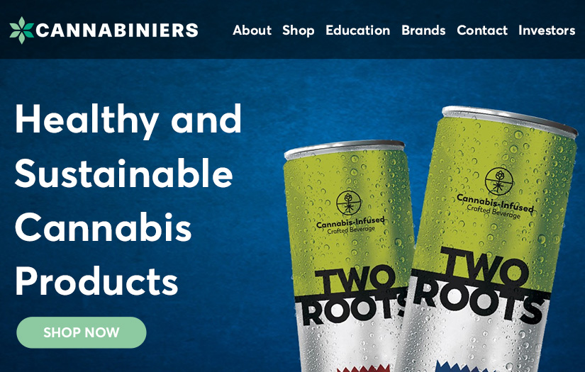 Cannabis Beer Platform | Beverage Manufacturer screenshot 1