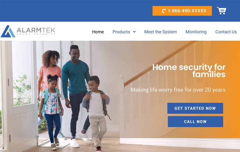 Home Security & Surveillance Solution Platform | Smart Home Security System screenshot 1