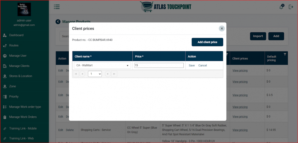 Cart Connection System screenshot 3
