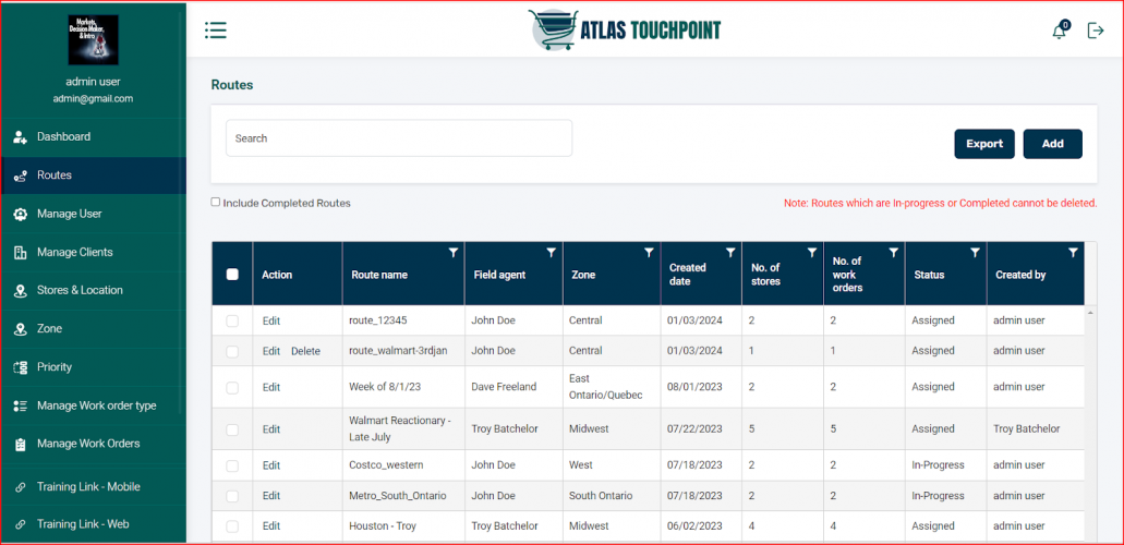 Cart Connection System screenshot 2
