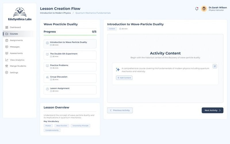AI Powered Education Portal screenshot 2