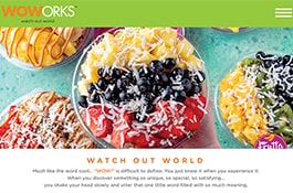 Healthy Food Menu Website | Food Ordering Portal