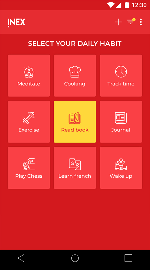 Inex Daily Habit screenshot 6