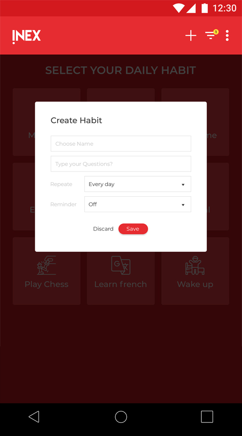 Inex Daily Habit screenshot 8