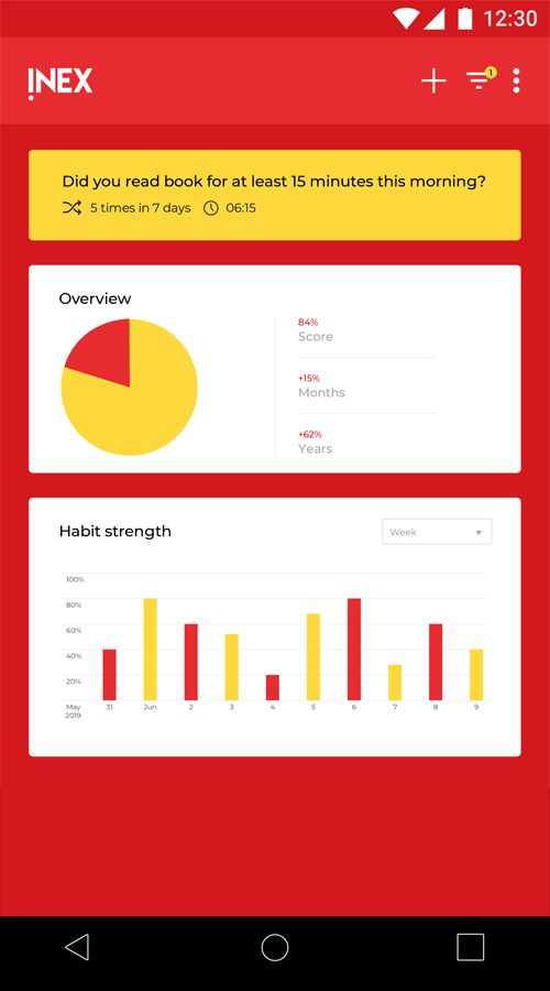 Inex Daily Habit screenshot 9