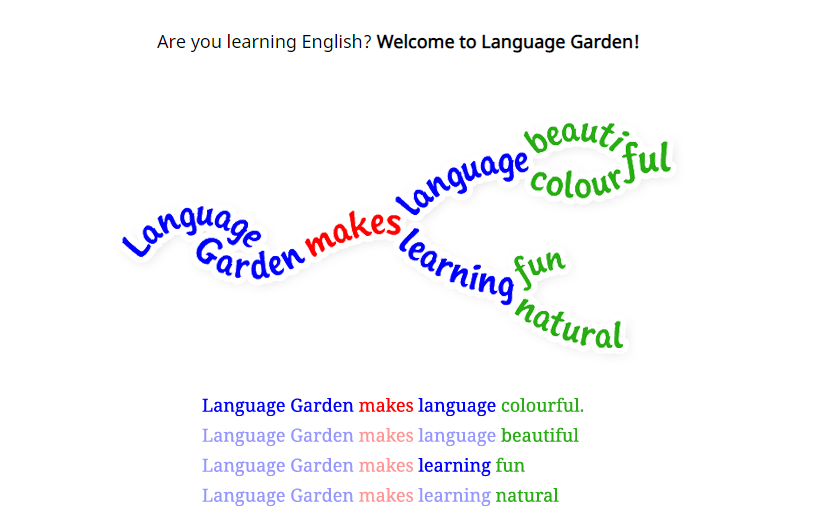 Language Garden screenshot 2