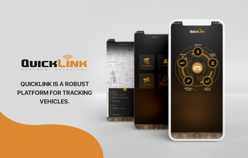 Quicklink - Vehicles Tracking iPhone App screenshot 1