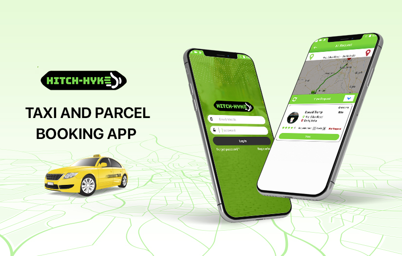 On-Demand Taxi Booking /Ride Sharing APP _Hitch Hyke screenshot 1
