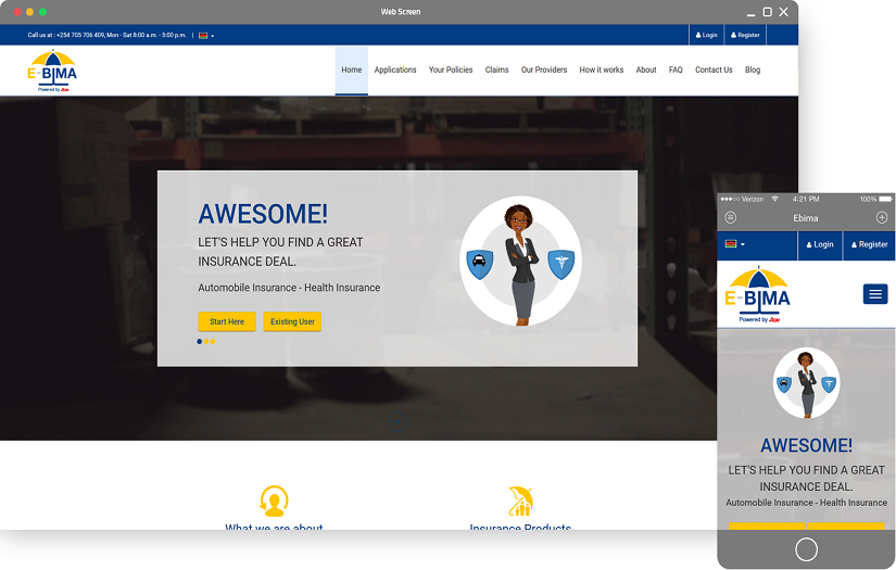 Bima Exchange screenshot 1