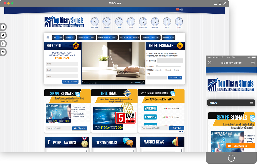 Top Binary Signals screenshot 1