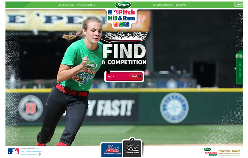 MLB Pitch Hit & Run Sport Competition Management System screenshot 1