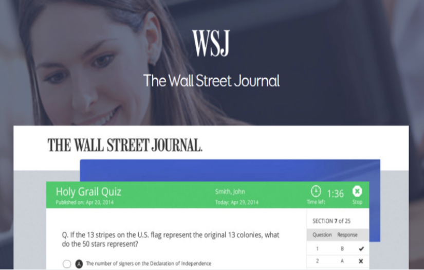 Wall Street Journal screenshot 1