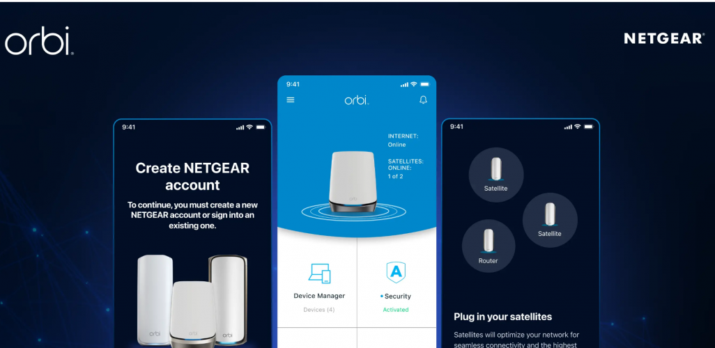 Elevating User Experience and Performance for the NETGEAR Orbi Mobile App screenshot 1