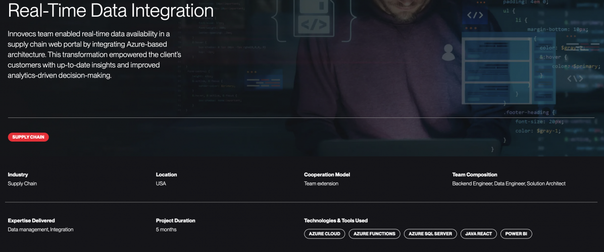 Real-Time Data Integration screenshot 1