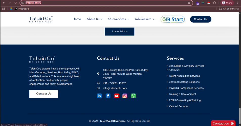 Talent Co Hr Services  screenshot 2