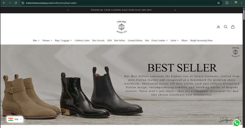 Italian Shoes Company  screenshot 4