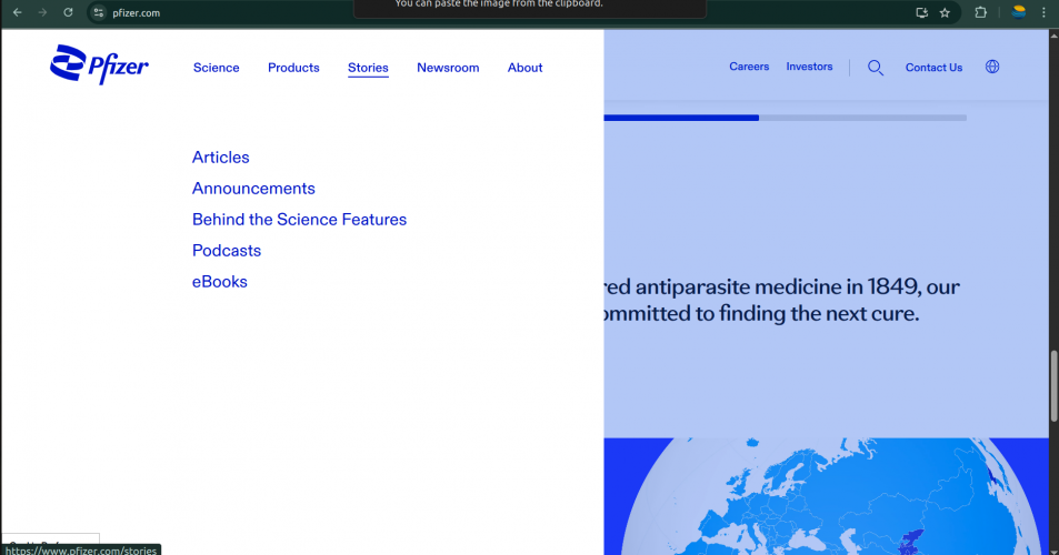 Pfizer (BioPharmaceutical company) screenshot 5