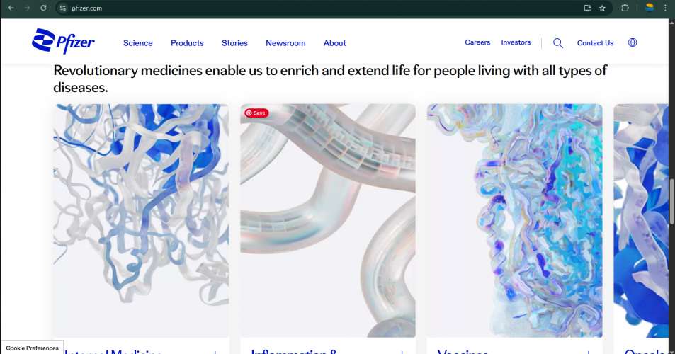 Pfizer (BioPharmaceutical company) screenshot 3