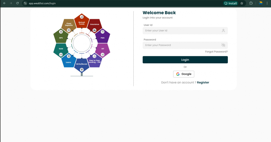 Wealthzi screenshot 1